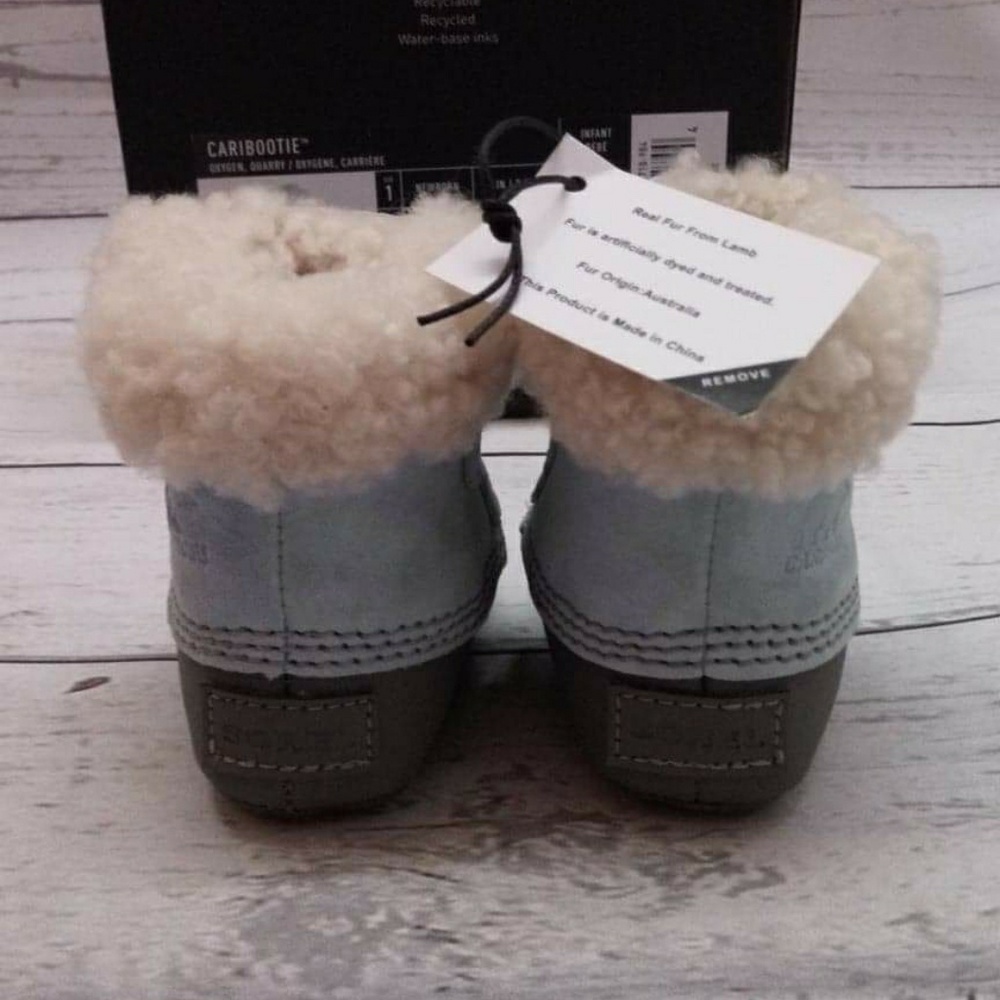 Baby caribootie sorel blue size 1 newborn - Picture 2 of 5